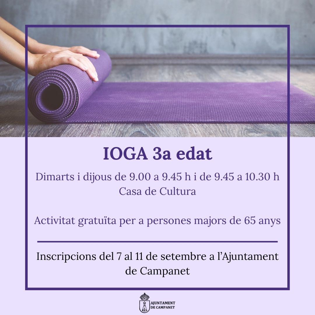 Cartell ioga