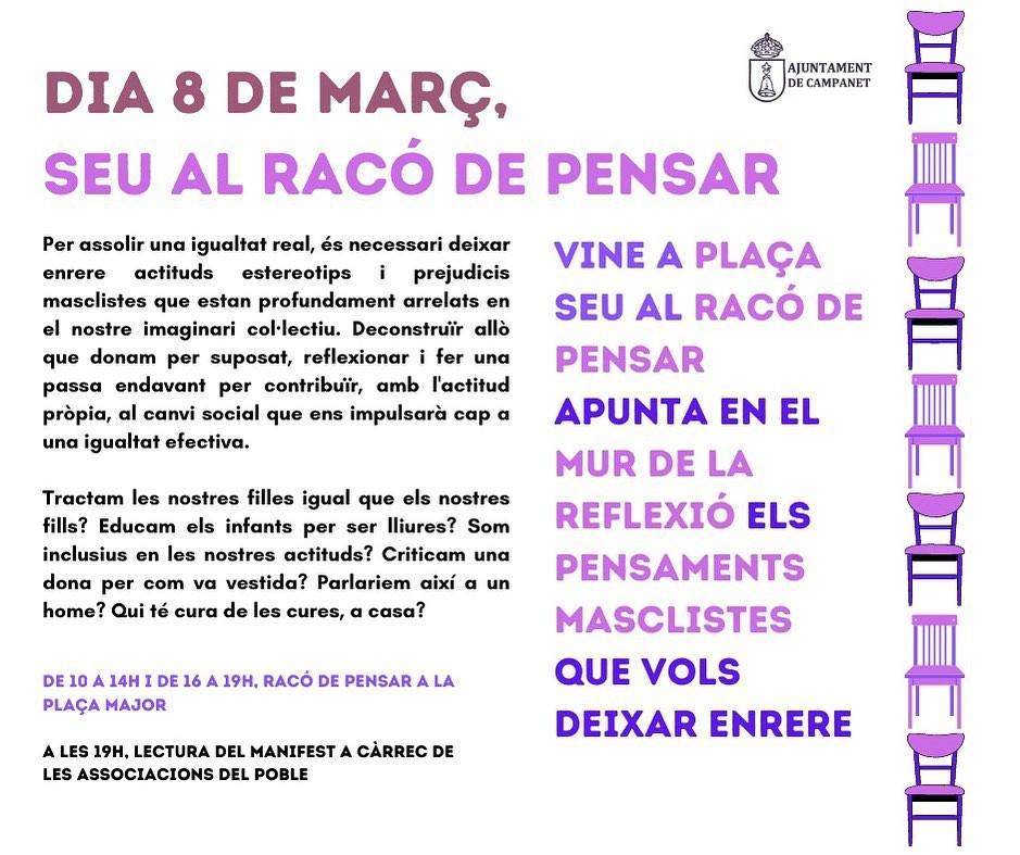 8 M - EL RACÓ DE PENSAR
