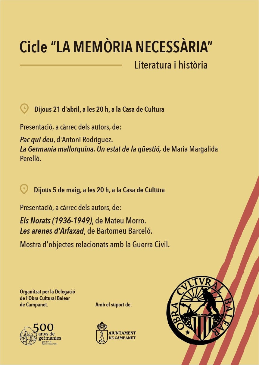 PRESENTACIÓ DELS LLIBRES