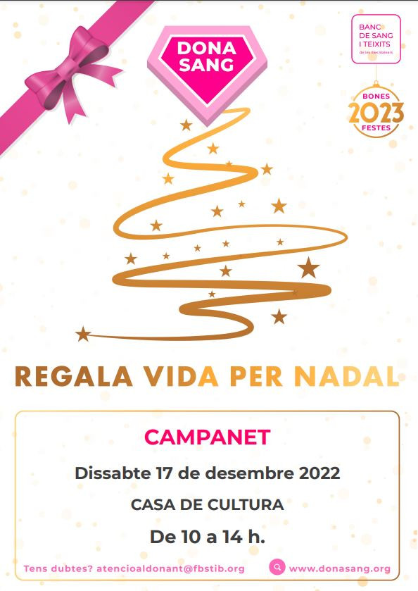 DONACIÓ DE SANG ESPECIAL NADAL