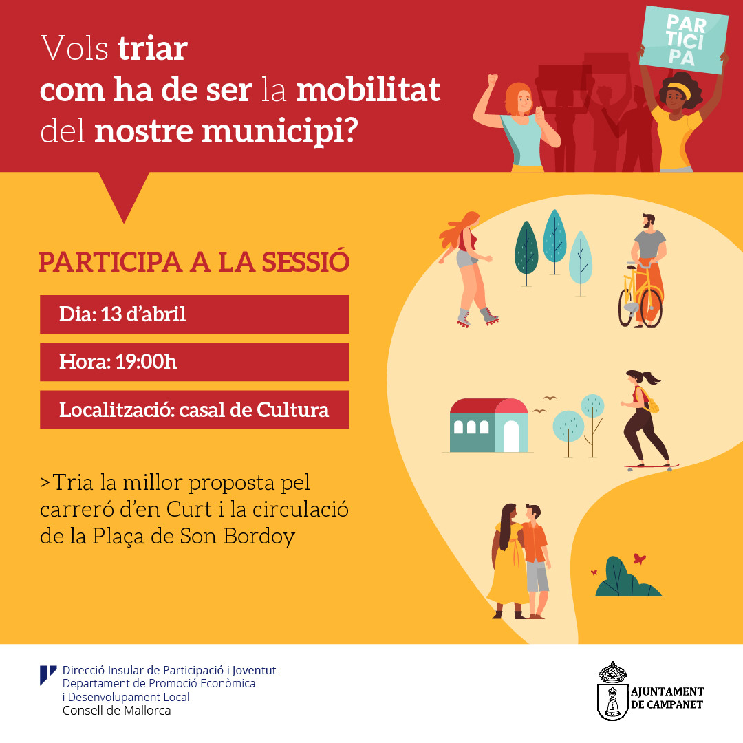 Jornada de participació sobre els resultats del Pla de Mobilitat Sostenible Urbana