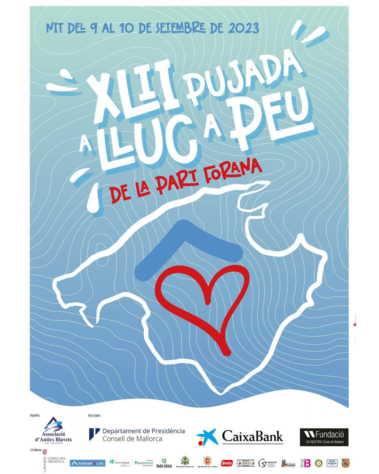 XLII Pujada a Lluc a Peu de la part forana