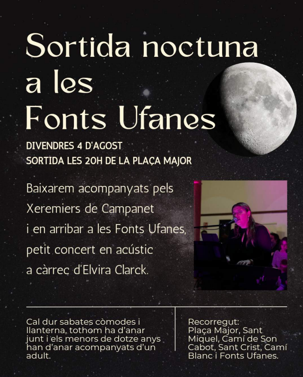 Sortida Nocturna a les Fonts Ufanes 