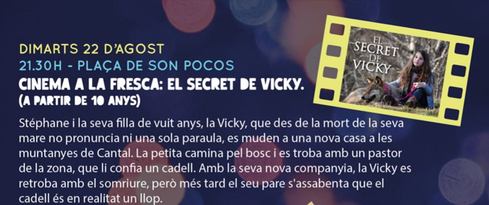 Cinema a la fresca: El secret de Vicky
