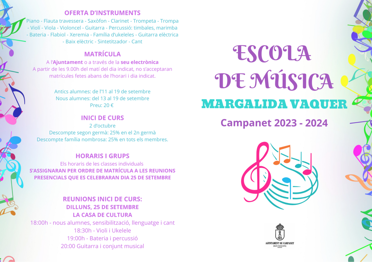 Escola Música 2023/2024