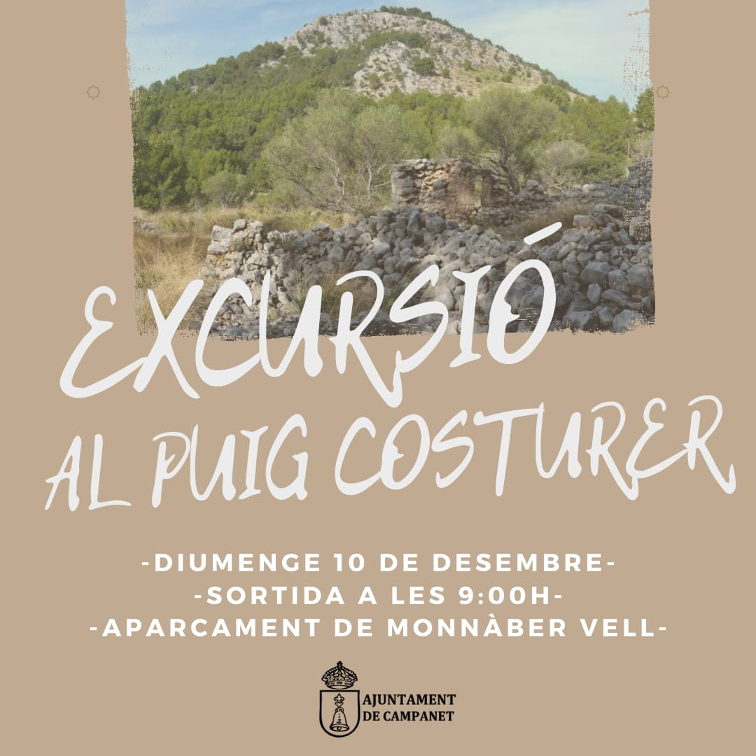 Excursió al puig d'en Costurer
