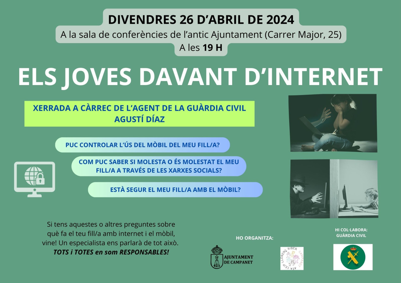Els joves davant d'internet