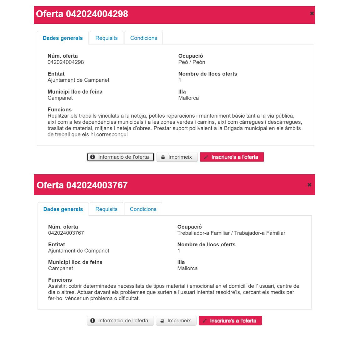ofertes soib agost 24
