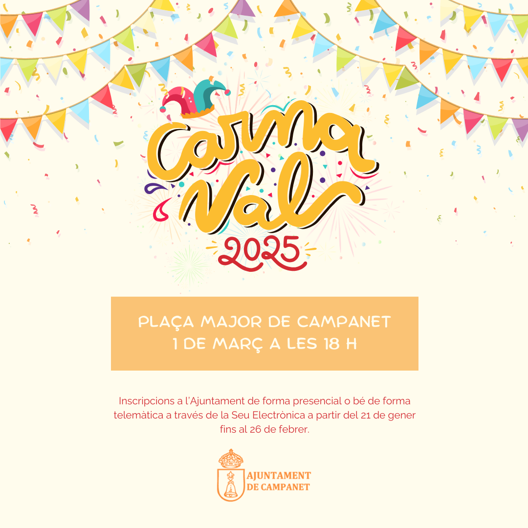 Cartell informatiu.