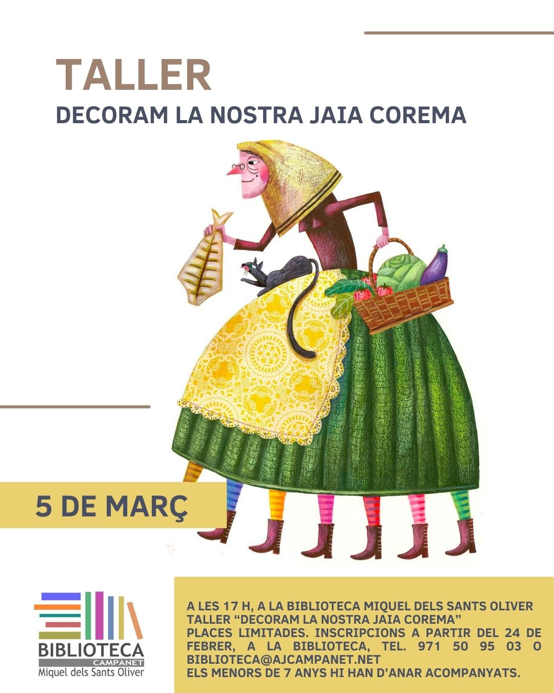 Taller "Decoram la nostra Jaia Corema"