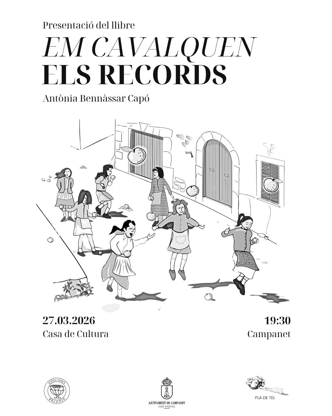 Presentació del llibre Em cavalquen els records
