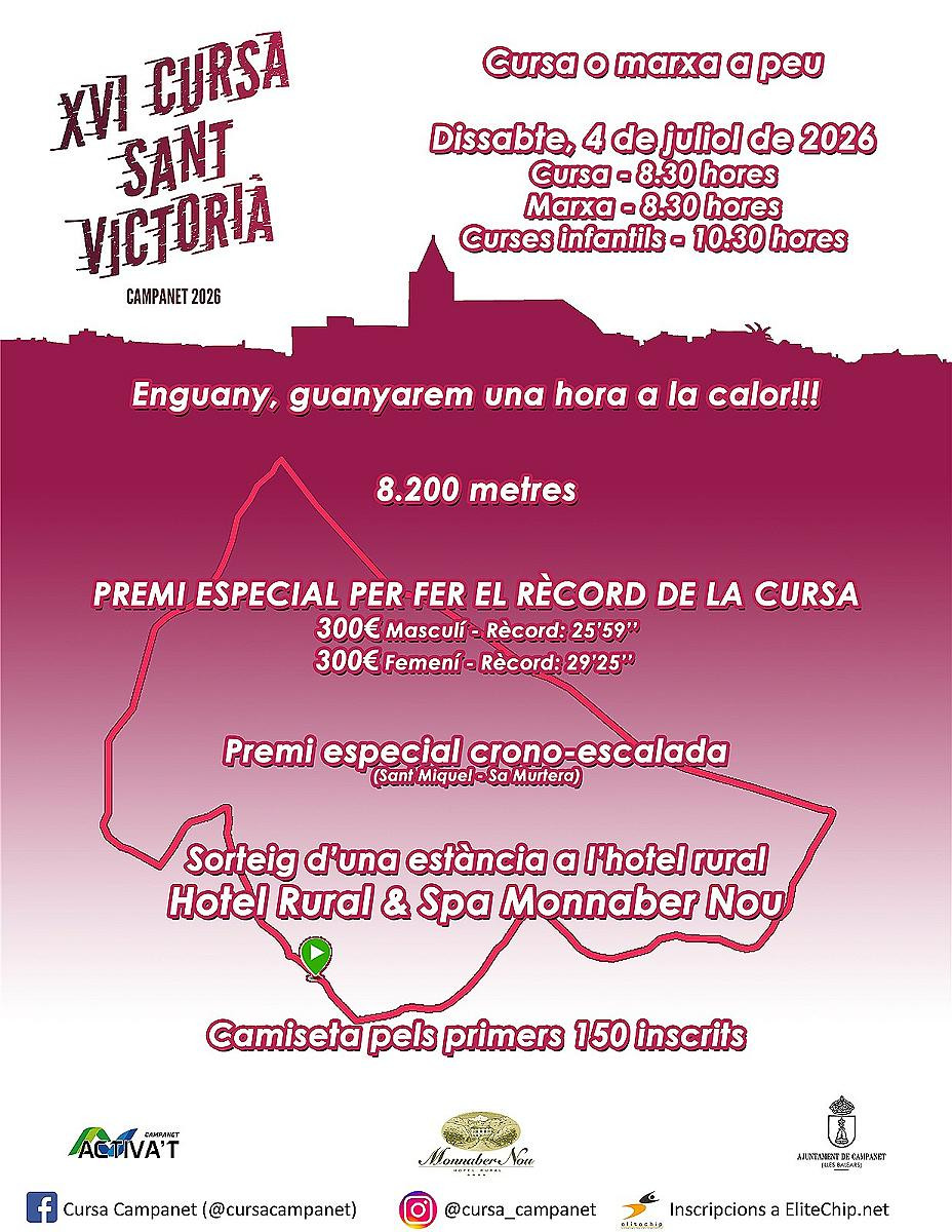 XVI Cursa Sant Victorià - Campanet