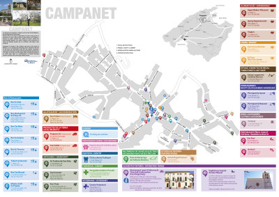 Mapa informació de Campanet