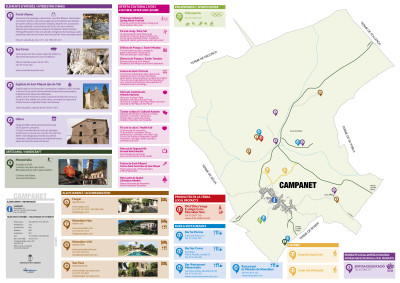 Mapa informació de Campanet