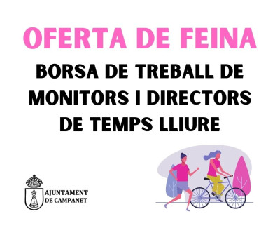 OFERTA DE FEINA 