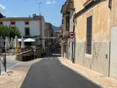 Obra embellilment i pluvials plaça Rector Tamorer i Església 02