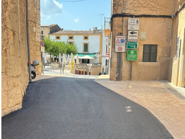 Obra embellilment i pluvials plaça Rector Tamorer i Església 03